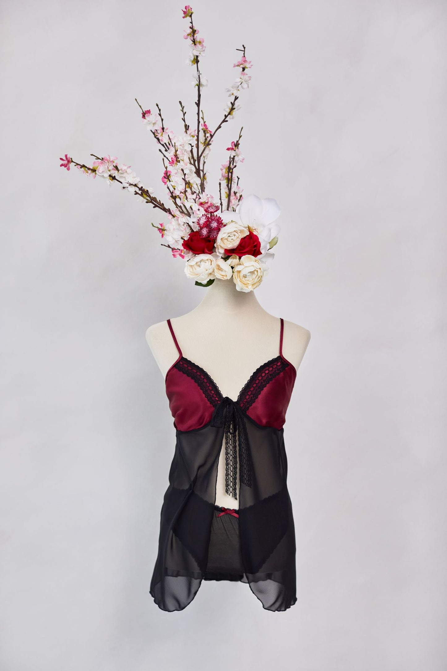Maroon Babydoll