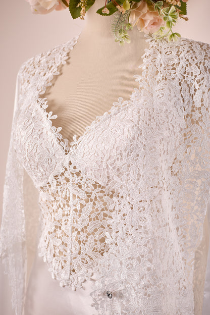Ivory Bridal Nightdress and Dressing Gown